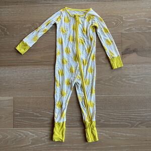 Little Sleepies Sunshine Zippy One-Piece Pajamas 18-24 mo